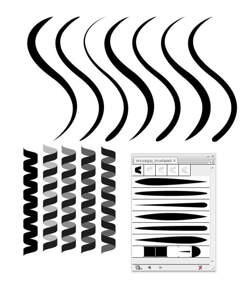 Weekly Freebies 50 Outstanding Free Illustrator Brush Sets Design Shack