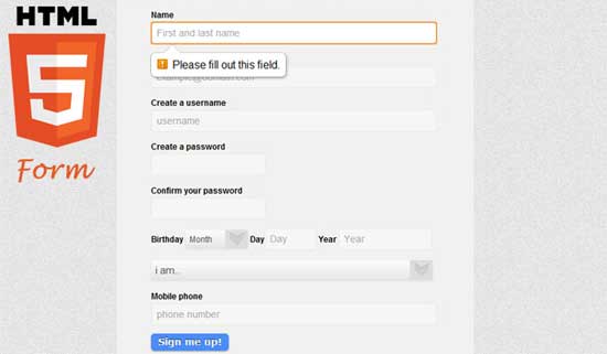 Html Forms Templates - Get Free Templates