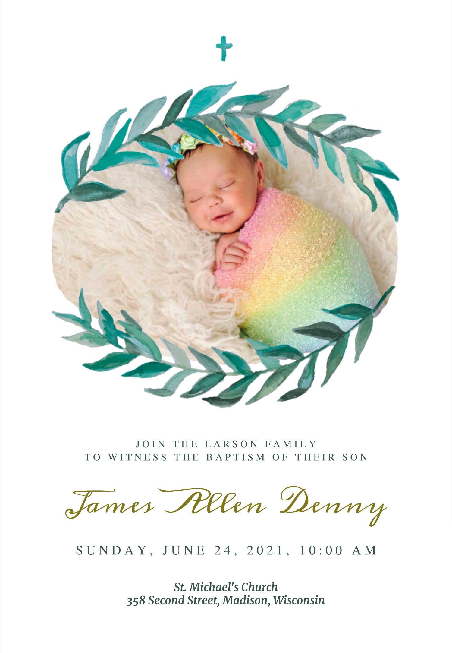 Baptism & Christening Invitations Design Studio 45