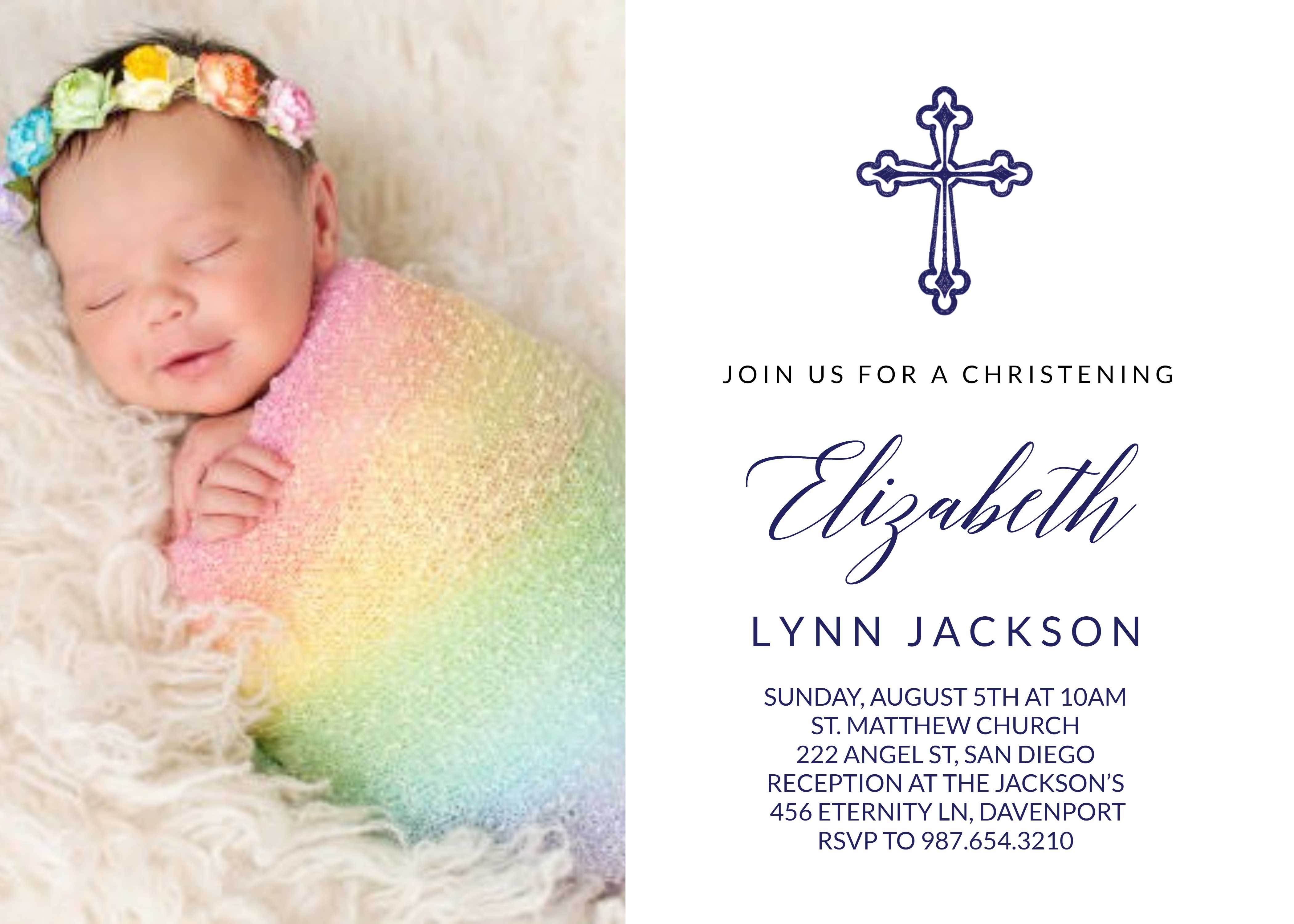 Baptism & Christening Invitations Design Studio 45