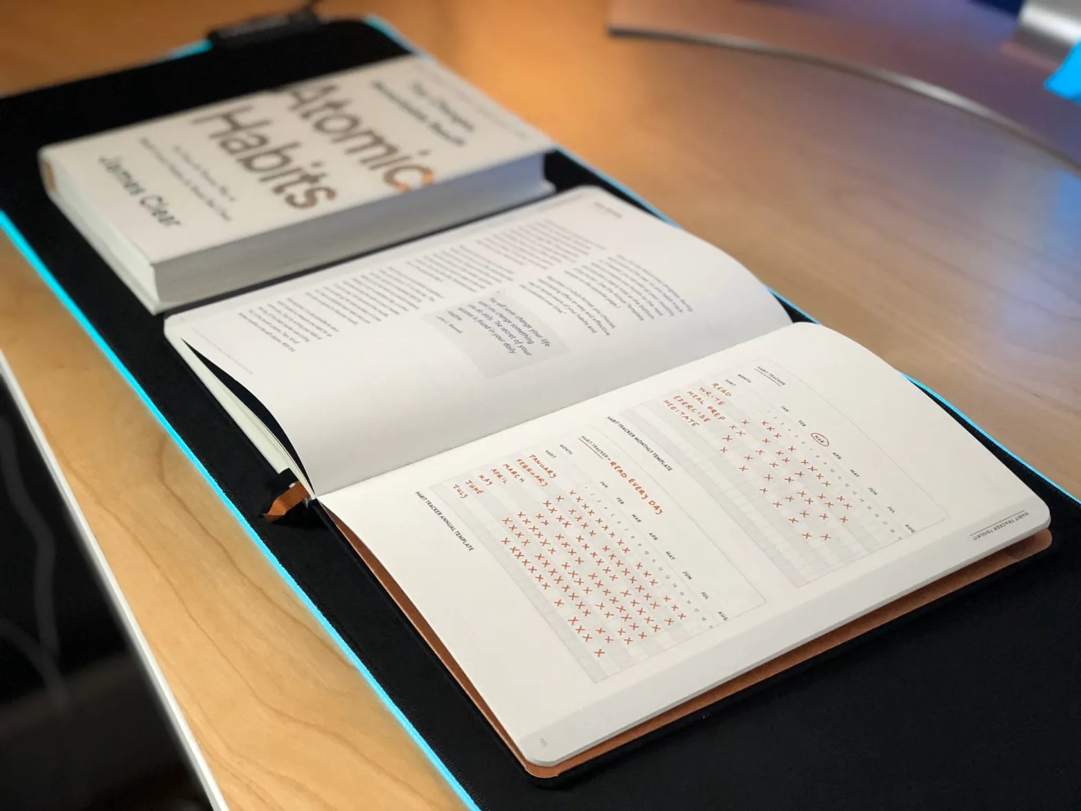 Process 14 month review of Atomic Habits & The Clear Habit Journal