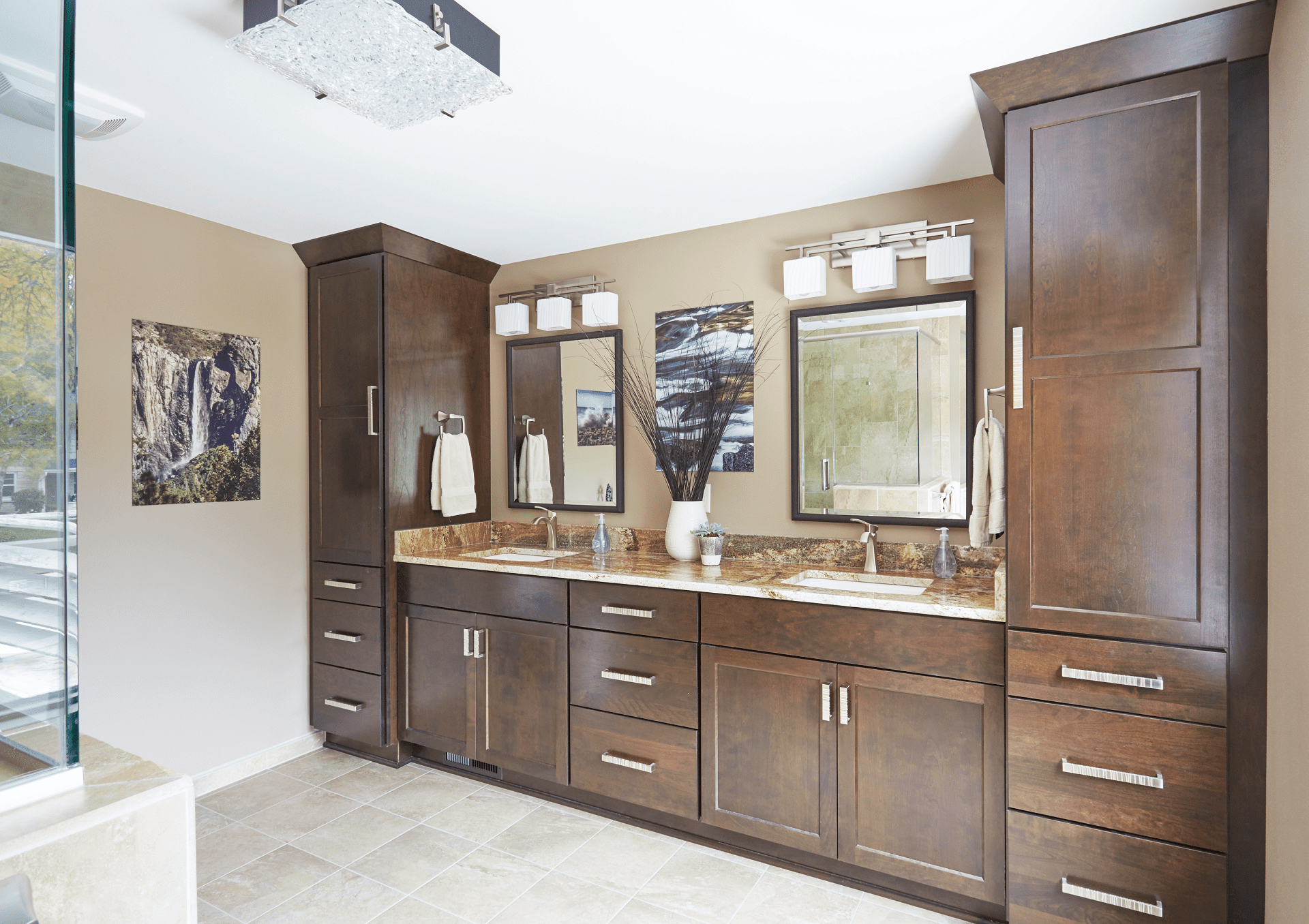 Whitefish Bay Transitional Master Bath Milwaukee Remodeling Contractor
