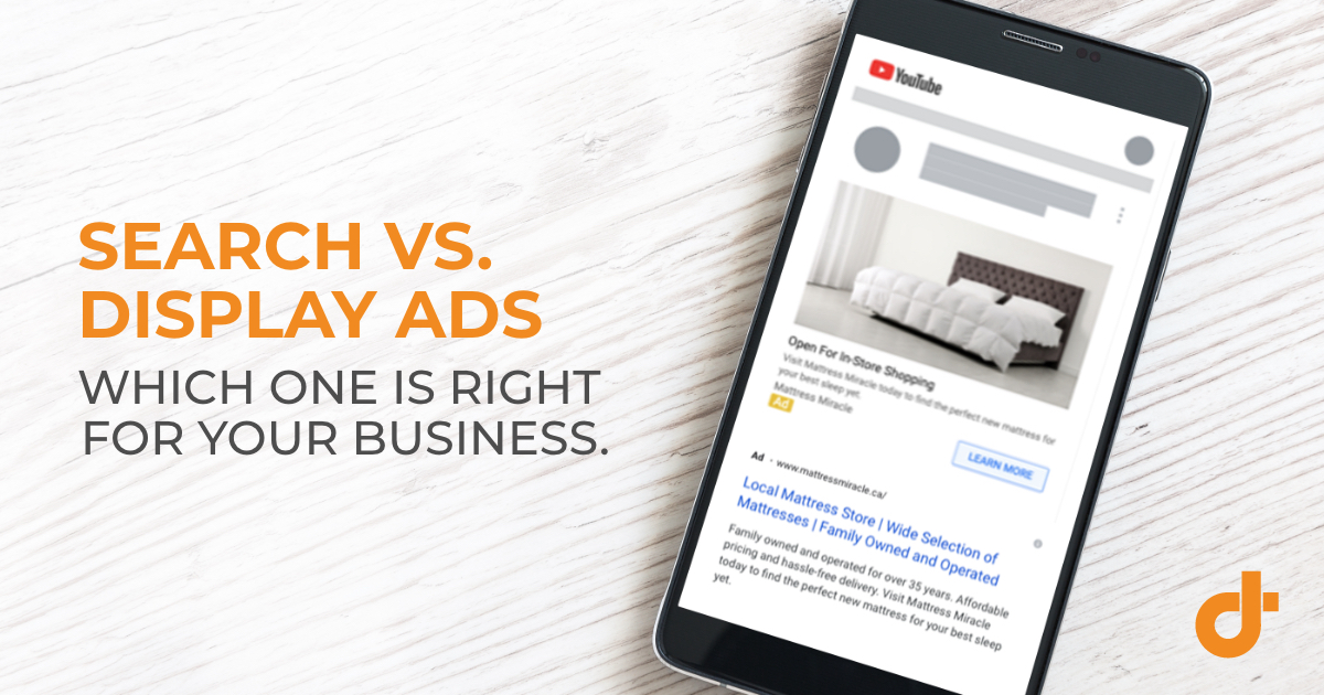 Search Ads Vs Display Ads What’s The difference? Design Thinking
