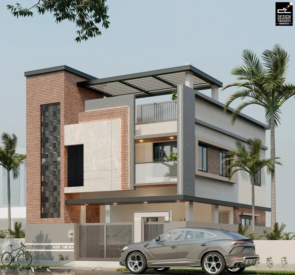 An UltraModern Contemporary Duplex House Design Thoughts