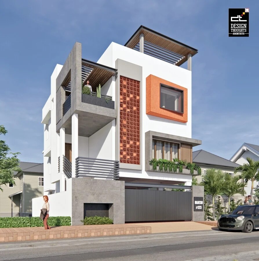 A Minimalistic House with Vernacular Touch Design Thoughts Architects