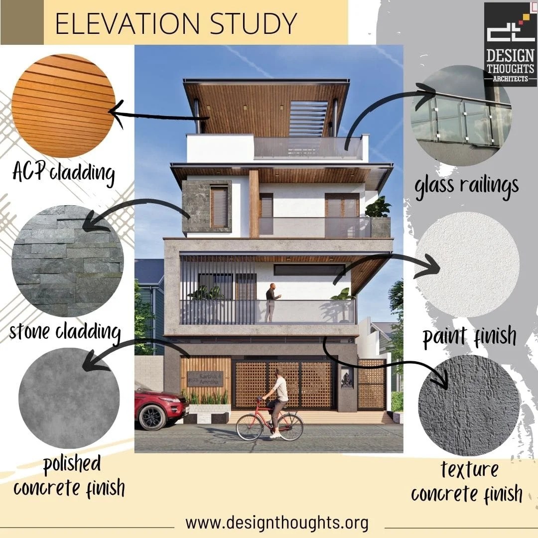 elevation features Design Thoughts Architects