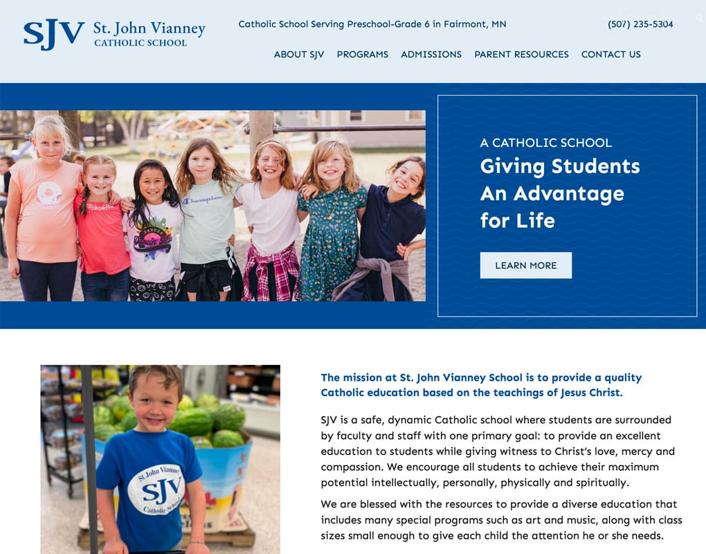 St. John Vianney School Design TLC