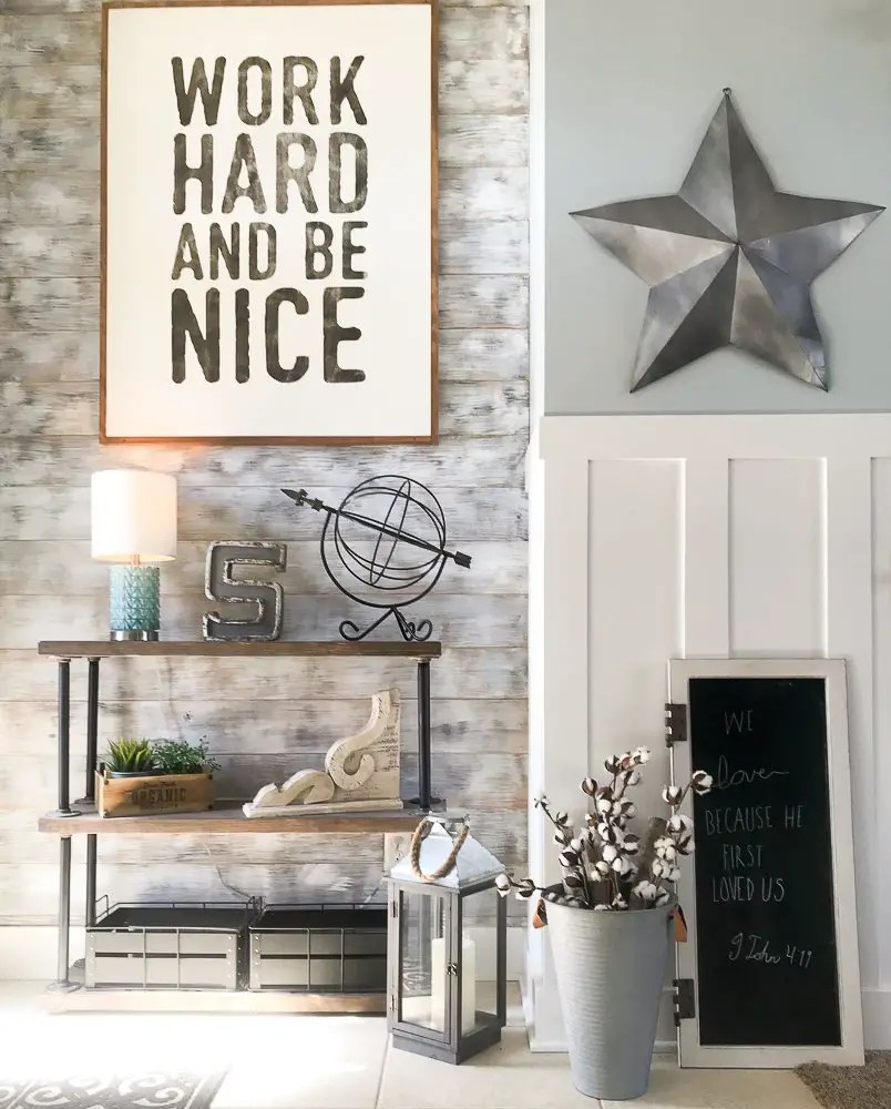 How to Easily Install Modern Farmhouse Wall Treatments Design to Build