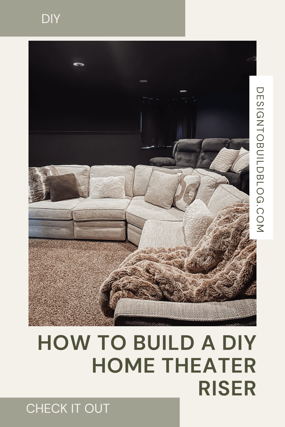 Easy How to Build a DIY Home Theater Riser Design to Build