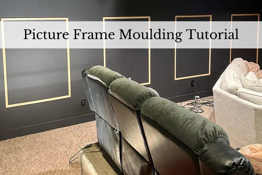 3 Easy Steps to DIY Picture Frame Moulding Tutorial Design to Build