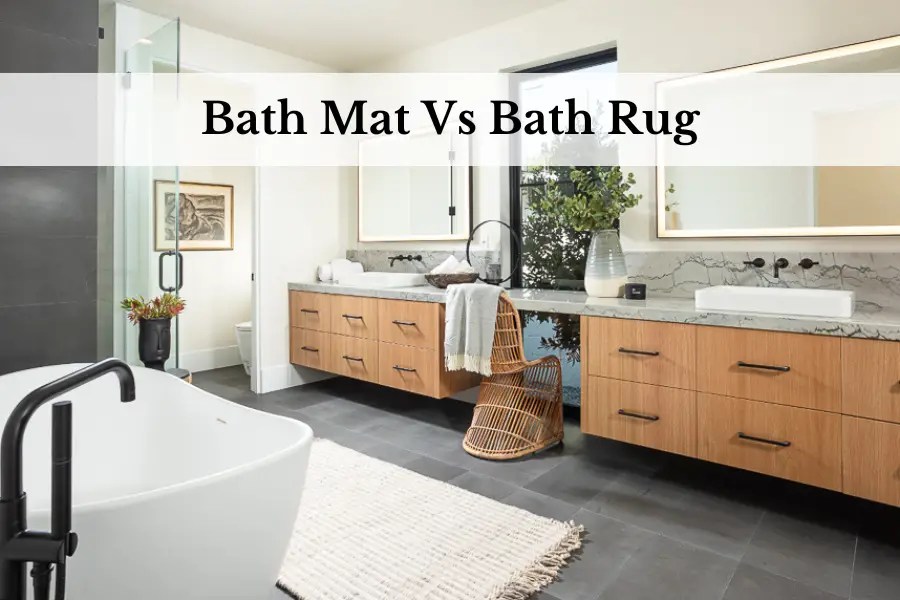 Bath Mat vs Bath Rug What's the Difference & Does it Matter? Design