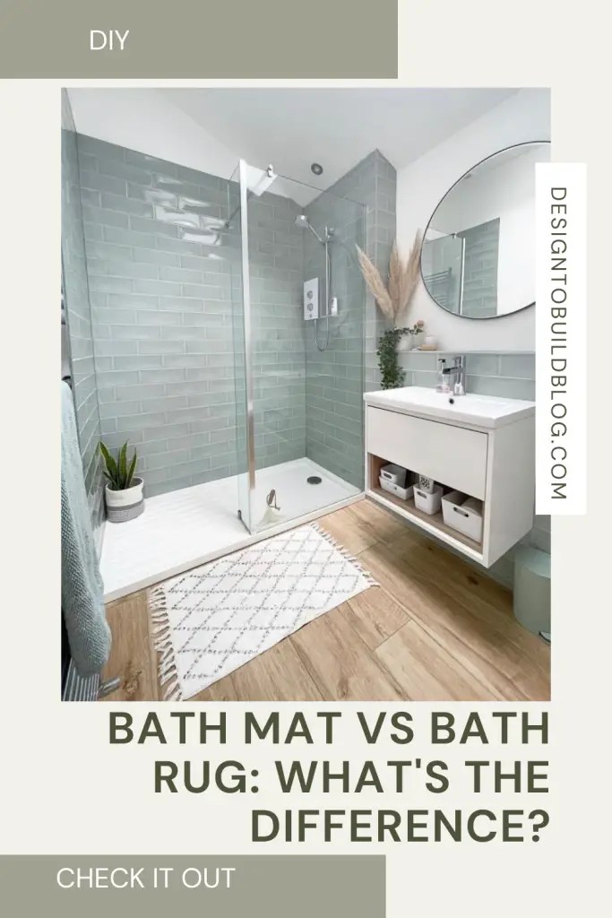 Bath Mat vs Bath Rug What's the Difference & Does it Matter? Design