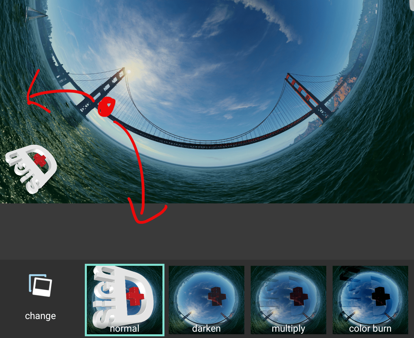 Cum să pui Watermark / Logo pe fotografie, cu ajutorul telefonului
