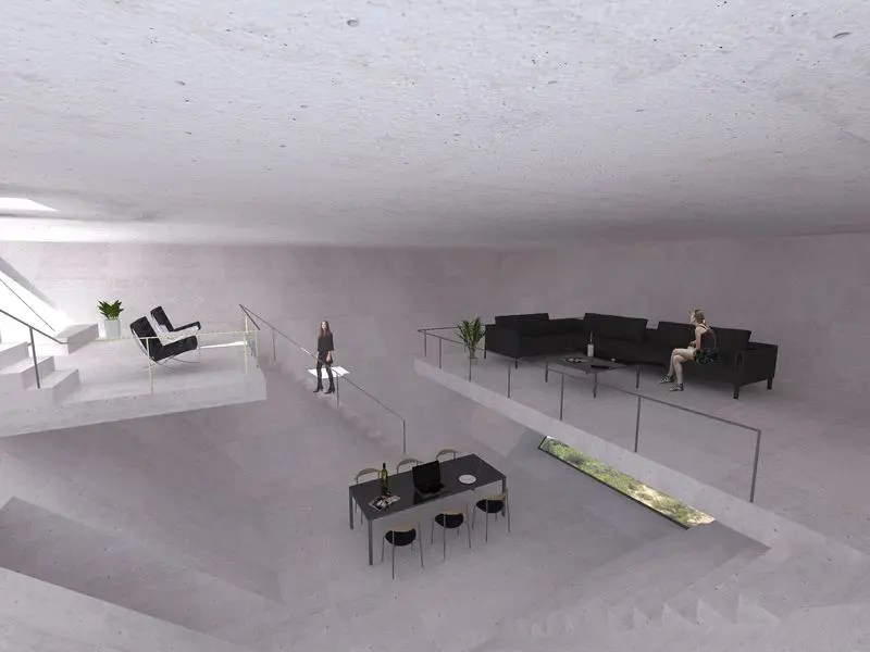 Gravitydefying home an inverted pyramid home DesignWanted