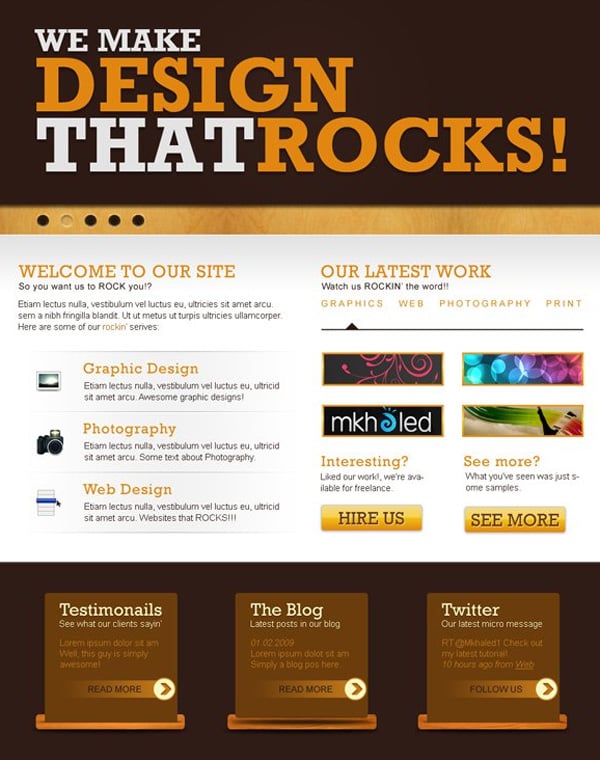 Create site Layout in 50 StepbyStep Tutorials
