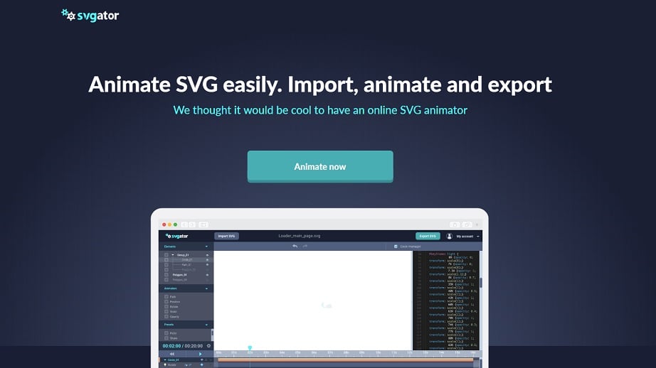 Choose the Best SVG Animation tool To Save Your Time & Efforts