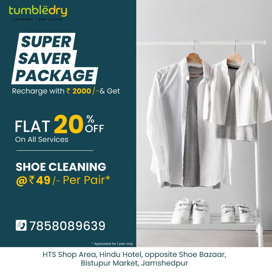 Tumbledry Best Laundry & Dry Cleaning Services in India