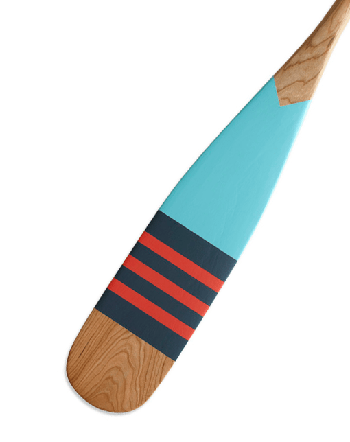 Painted Canoe Paddles Design Work Life