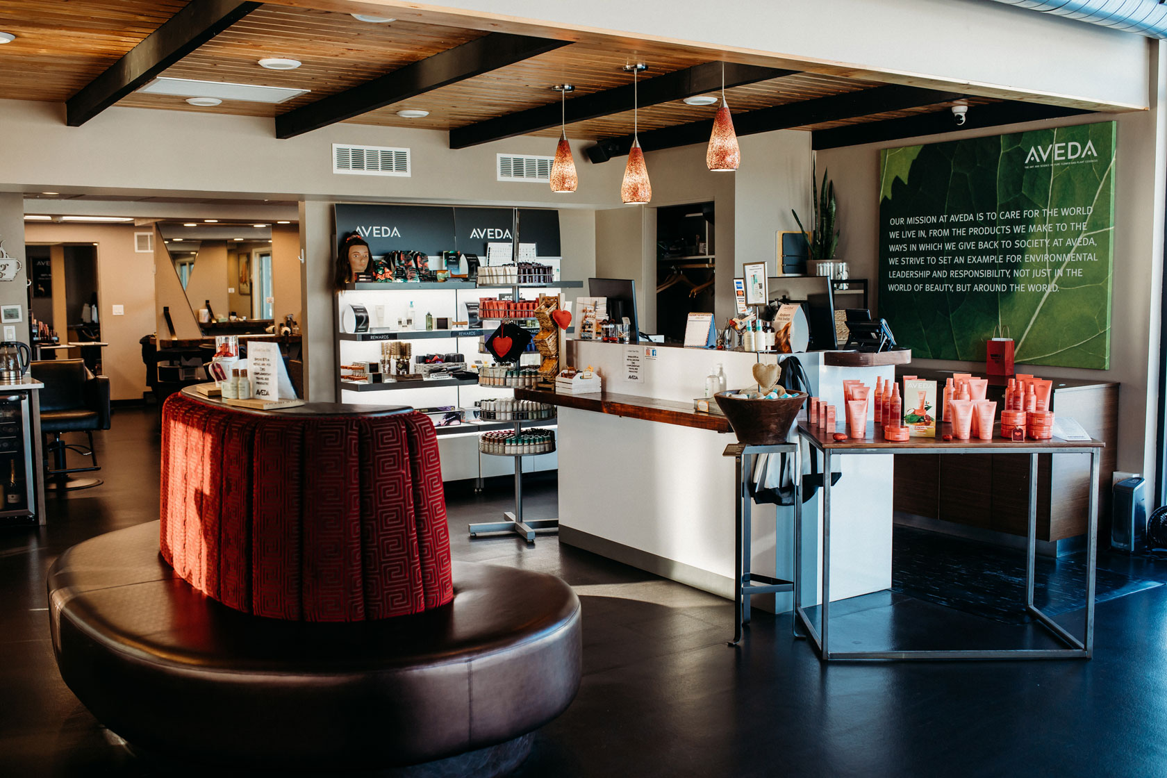 Location Designworks Wellness Spa Aveda Salon in Dubuque, IA