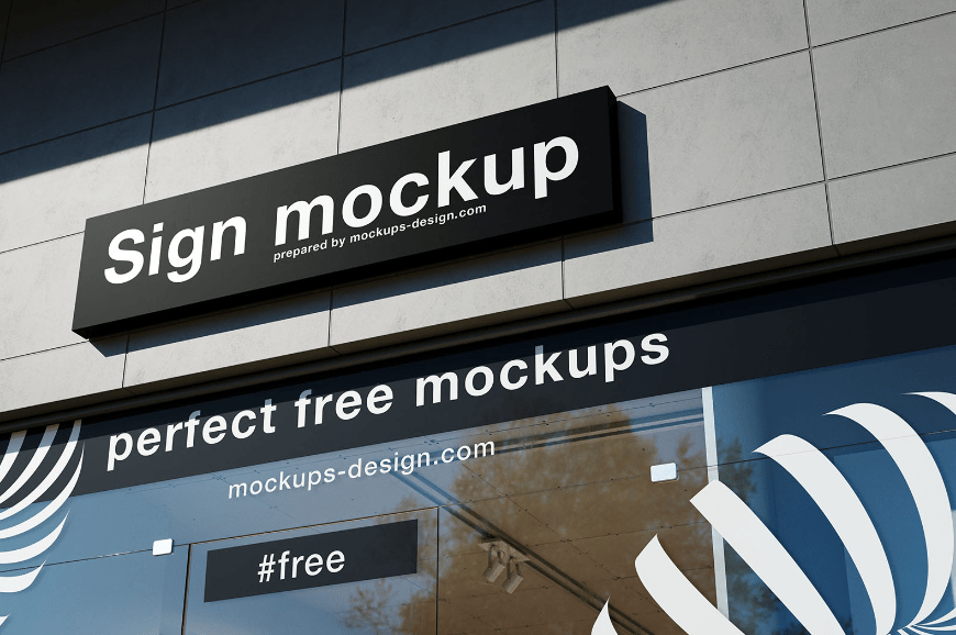 20 Best Free Store Sign Mockups in 2024 DesignYep
