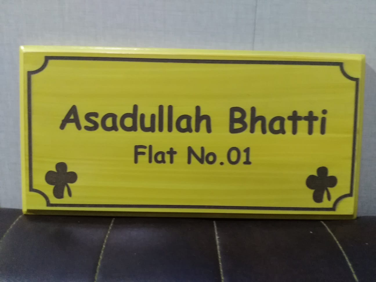 Personalized Outdoor Wooden Name Plate Design Your Own Online gift