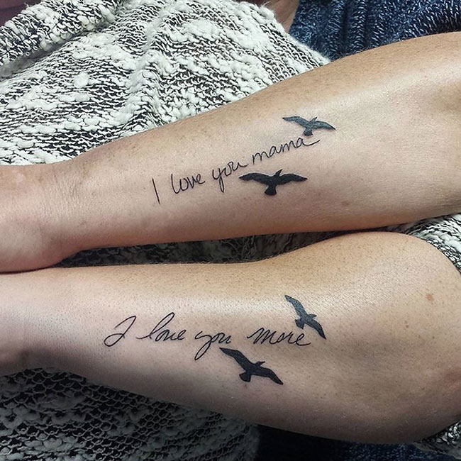 Adorable MotherDaughter Tattoos That Show Their Unbreakable Bond