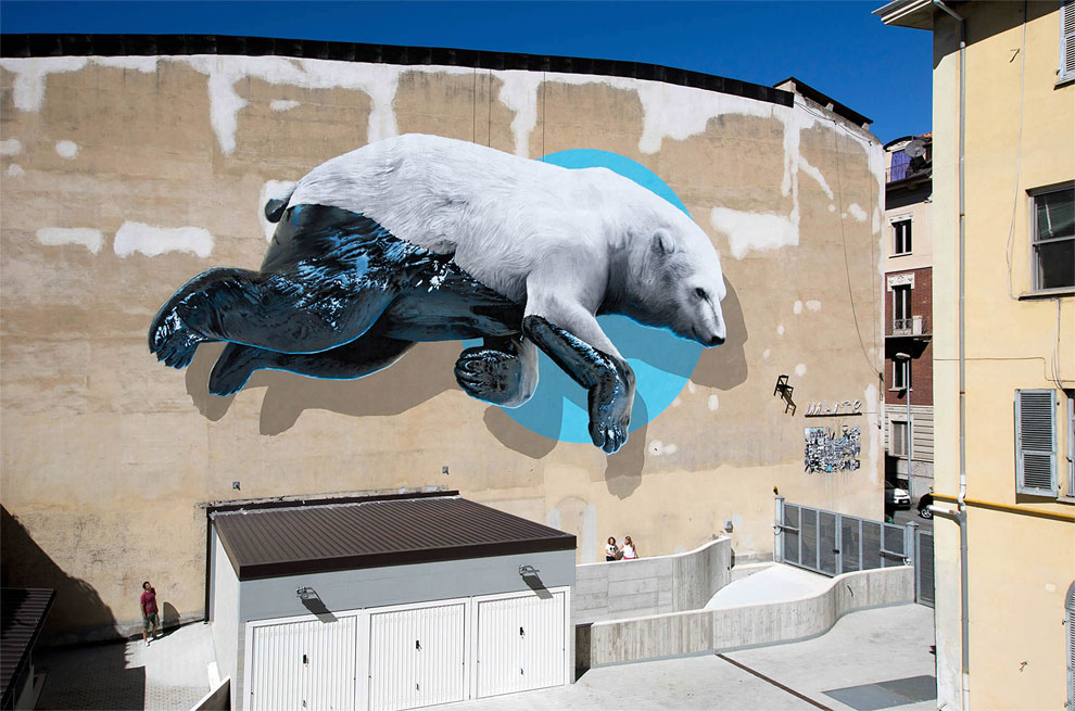 This Street Art Duo Show Their Concerns With Earth » Design You