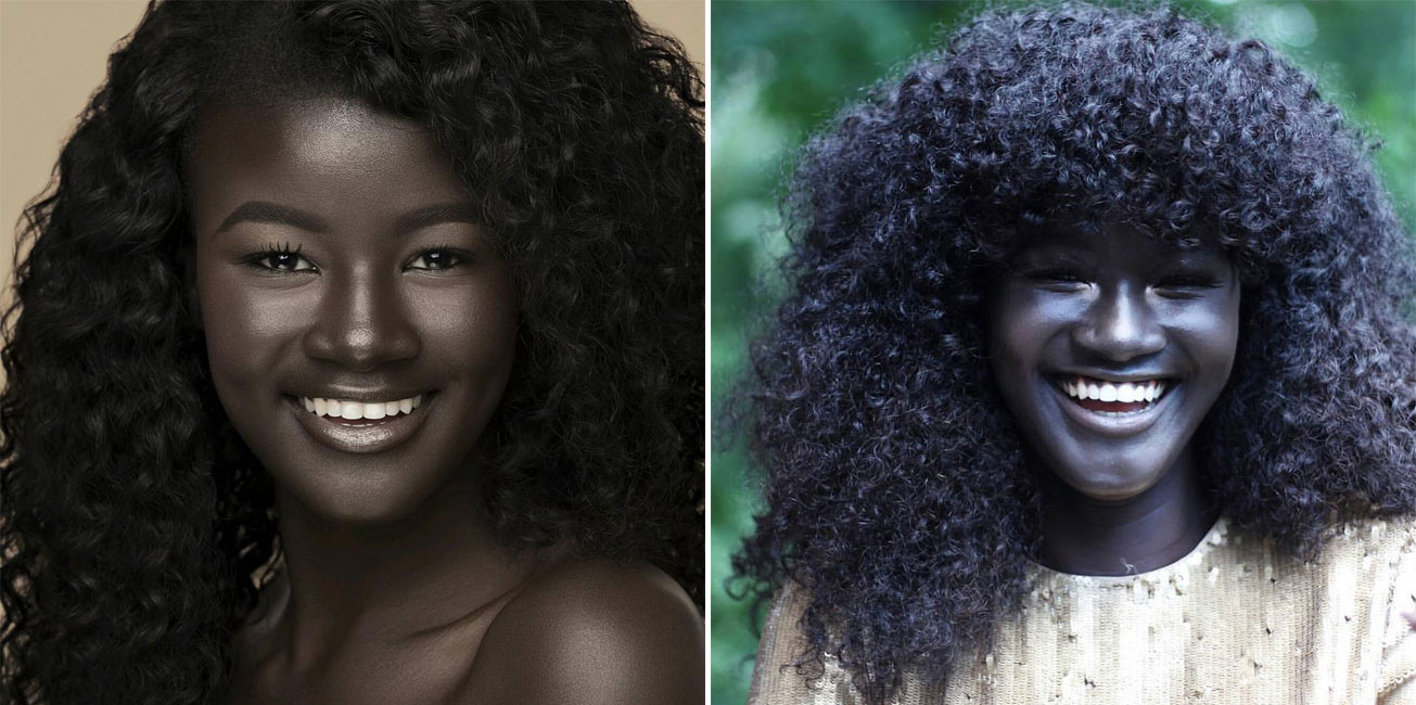 Meet Khoudia Diop, Stunning Charcoal Black African Model » Design You