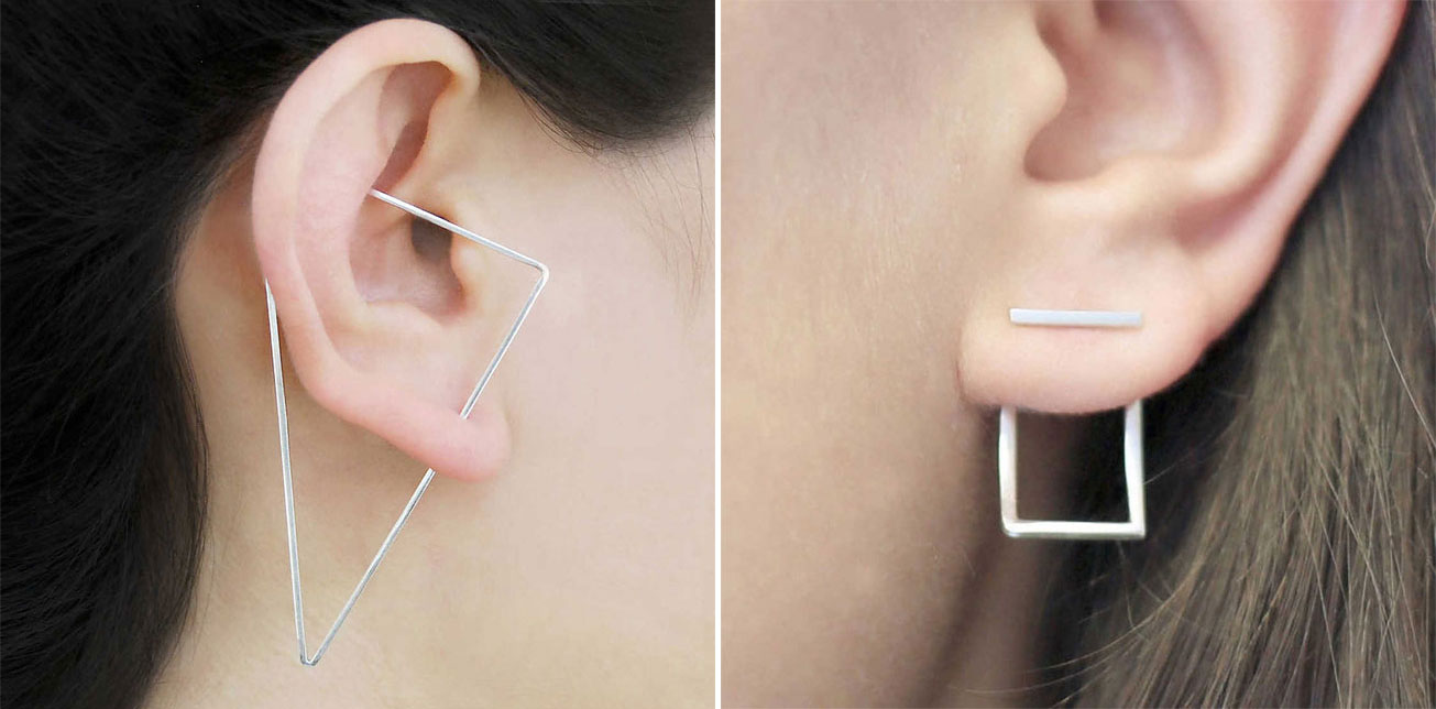 The Innovative Minimalist Earrings By The Designer Otis Jaxon » Design