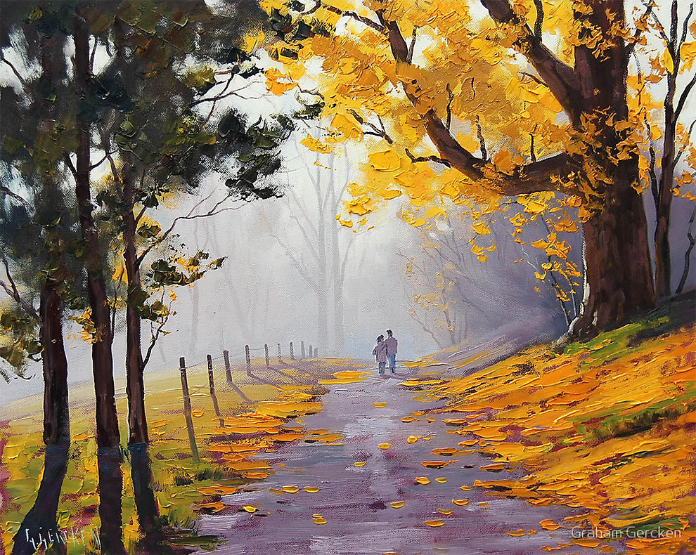 Beautiful Australian Landscape Oil Paintings By Graham Gercken » Design You Trust — Design Daily