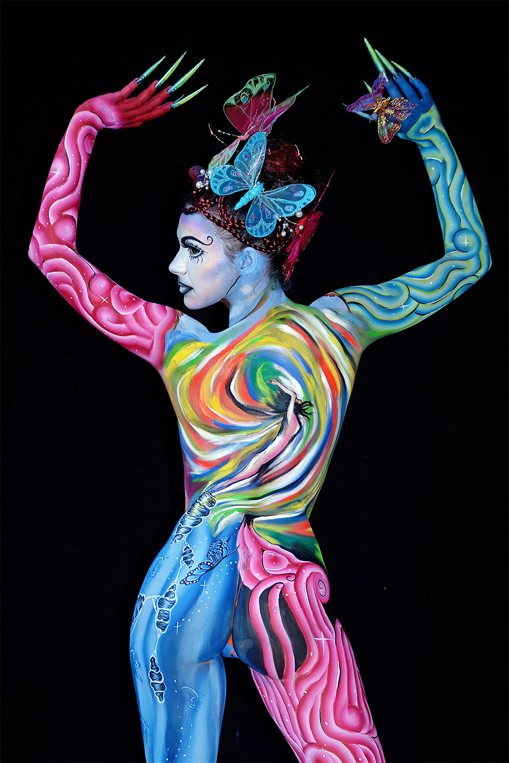 Spectacular Body Artworks From The World Bodypainting Festival 2018 In