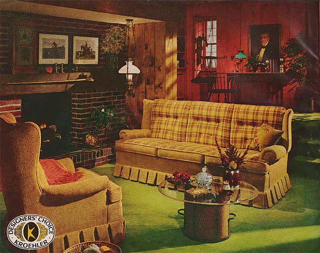 These Ugly Couches That Everybody’s Grandparents Had In Their Living Room! » Design You Trust