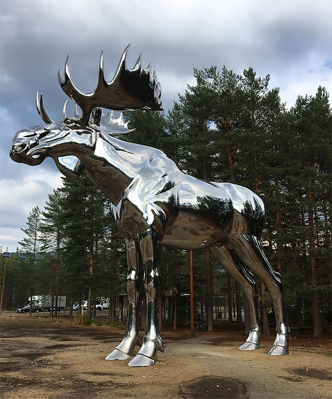 Norway Builds World’s Biggest Moose Statue » Design You Trust — Design