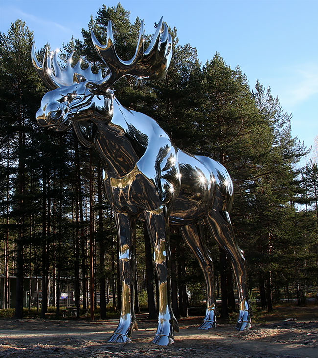 Norway Builds World’s Biggest Moose Statue » Design You Trust — Design