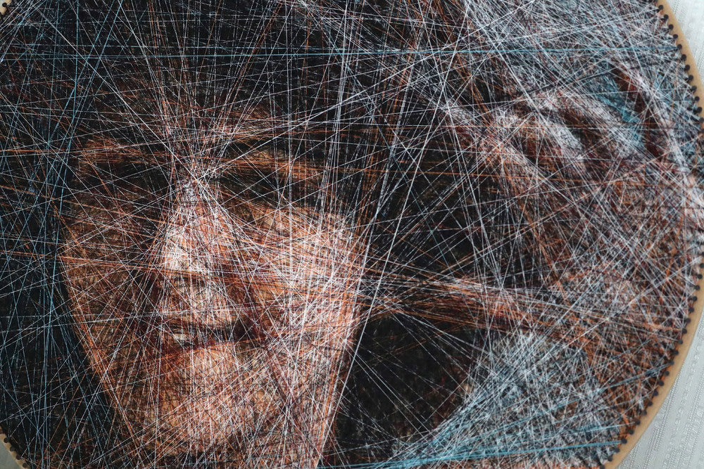 Programmer Recreates Classic Artwork With Thread And A