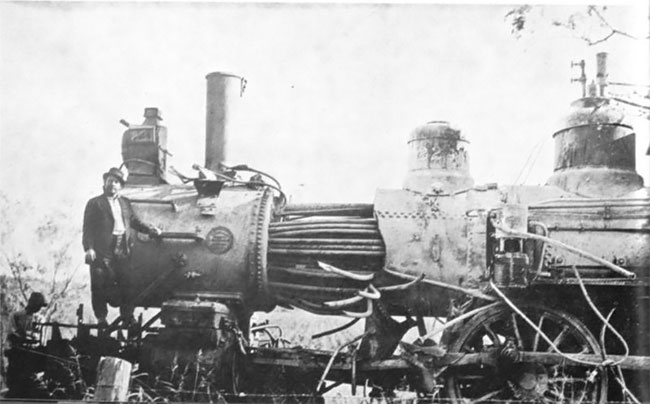 Bizarre Vintage Photos Of Steam Engines After A Boiler Explosion From