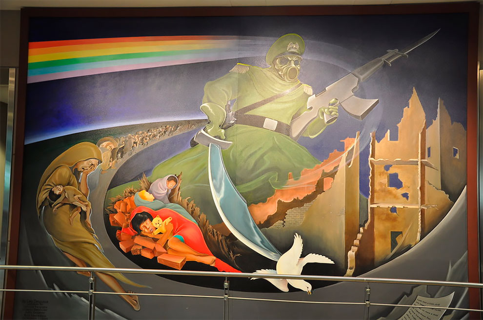What’s Up With The Creepy Apocalyptic Paintings In Denver International Airport? » Design You