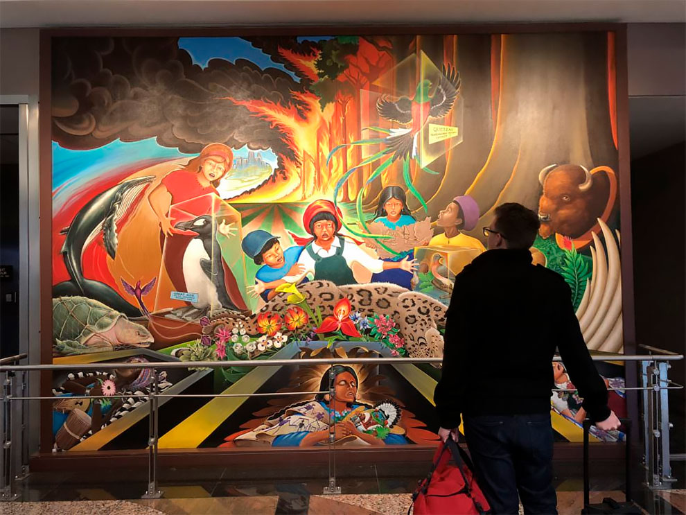 What’s Up With The Creepy Apocalyptic Paintings In Denver International Airport? » Design You