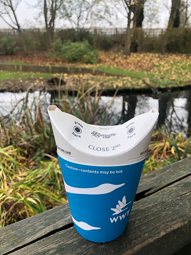 Butterfly Cup The Highly Innovative AllInOne Disposable Hot and Cold