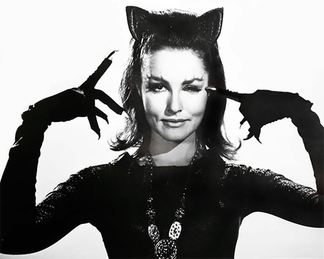 Beautiful Photos of Julie Newmar as Catwoman in Batman TV Series, 1966
