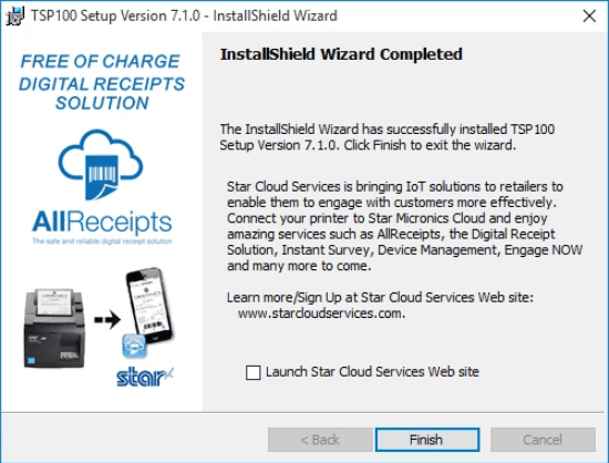 How to Setup Star TSP100 Series Printer