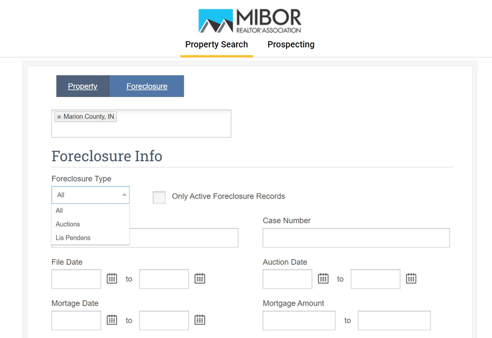 Public Records Searching for Foreclosures