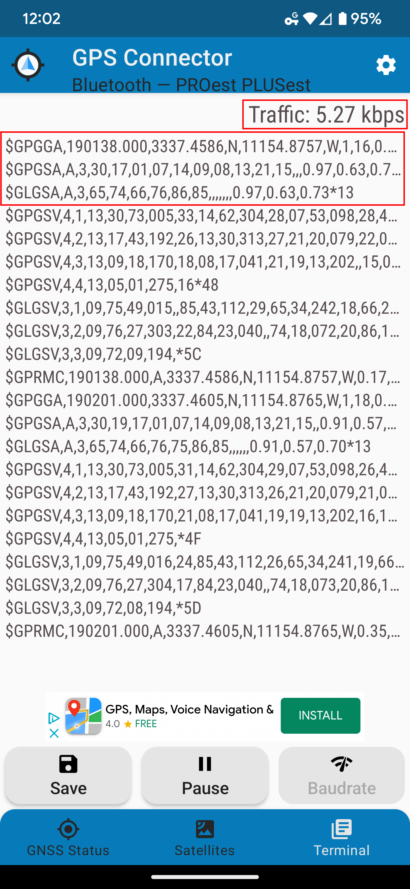 Bluetooth GPS Android Mock Location App settings