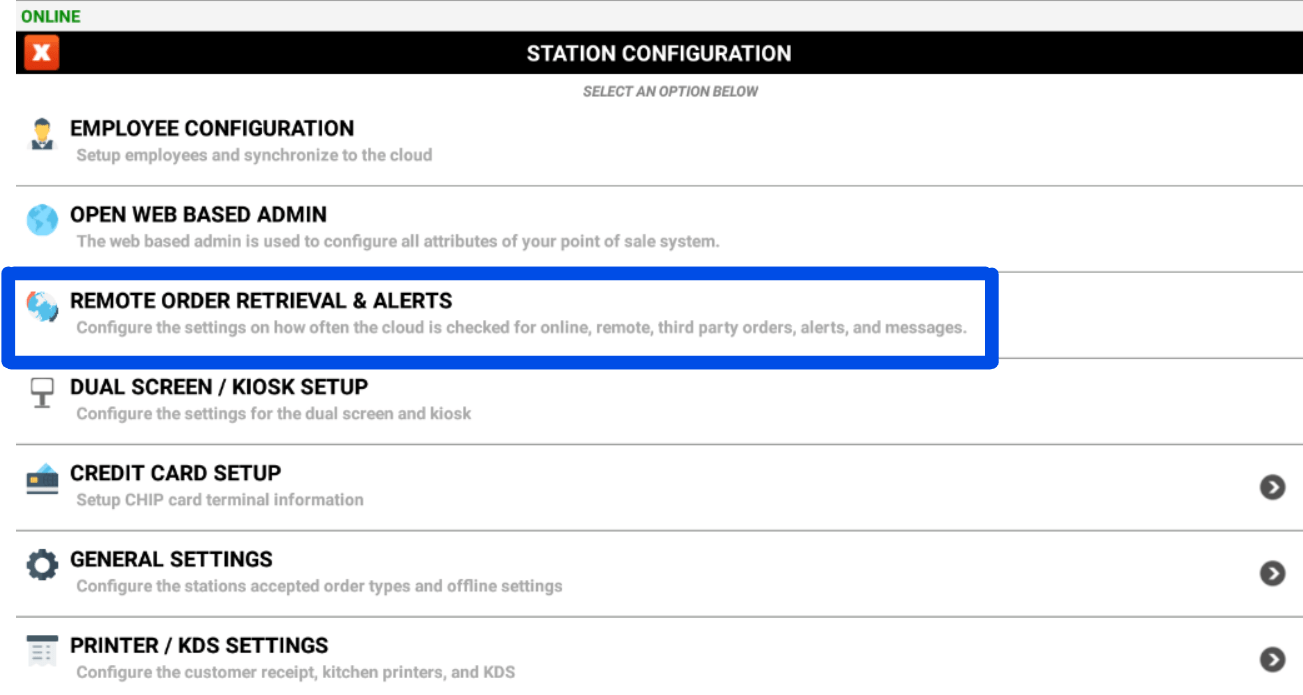 Instructions On Online Orders Not Printing