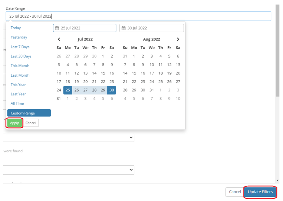 How to Export Grid Consignment Status via Consignment Status Dashboard