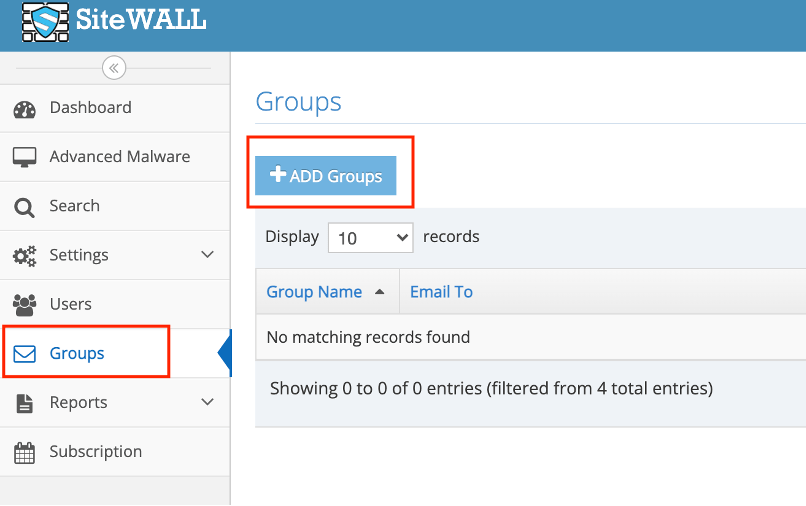 Creating Groups for Notifications and Reporting