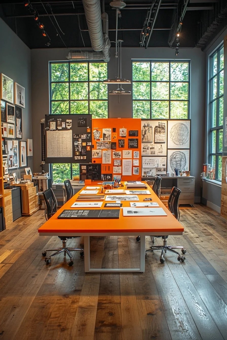 29 Modern Creative Office Ideas for Creating a Dynamic and Inspiring