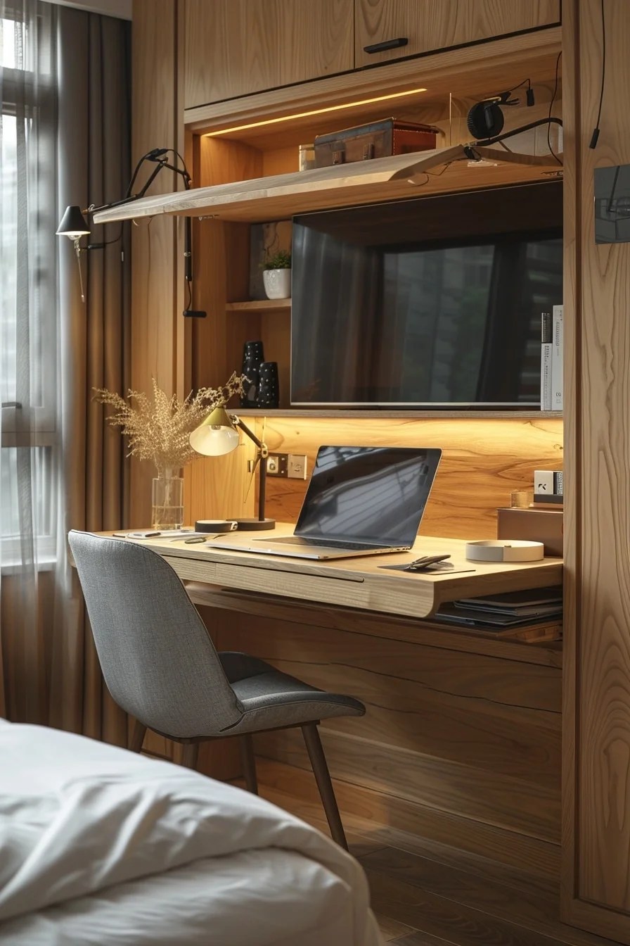29 Hidden Desk Ideas for Creating a Secret Workspace in Your Home