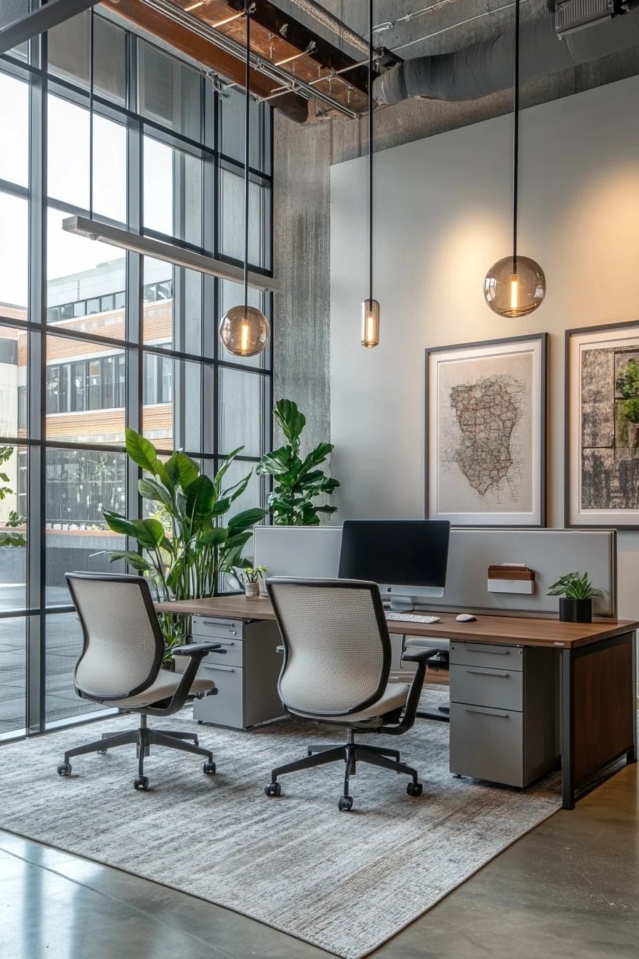 29 Modern Creative Office Ideas for Creating a Dynamic and Inspiring