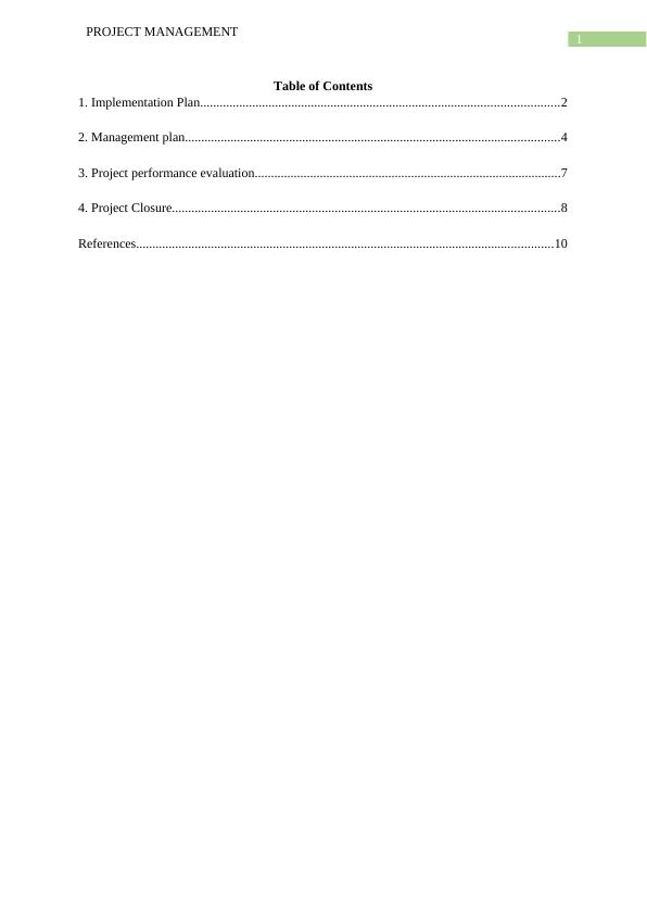 Project Management for Australian Storage Facility Case Study
